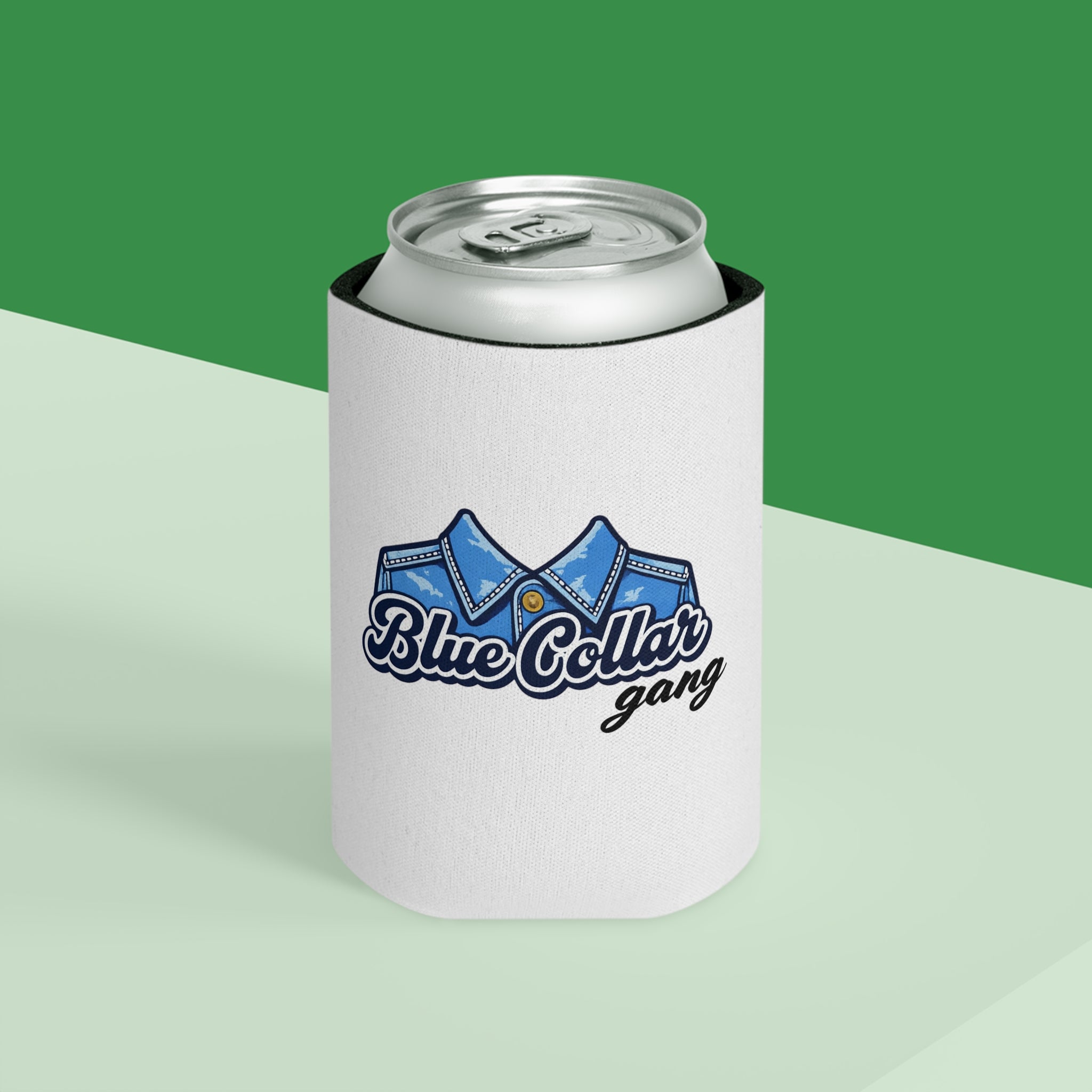 Blue Collar Gang can cooler | beer koozie
