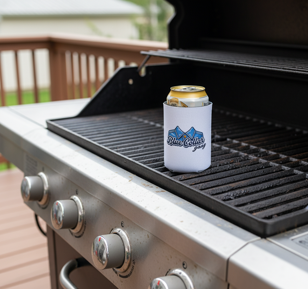 Blue Collar Gang can cooler | beer koozie