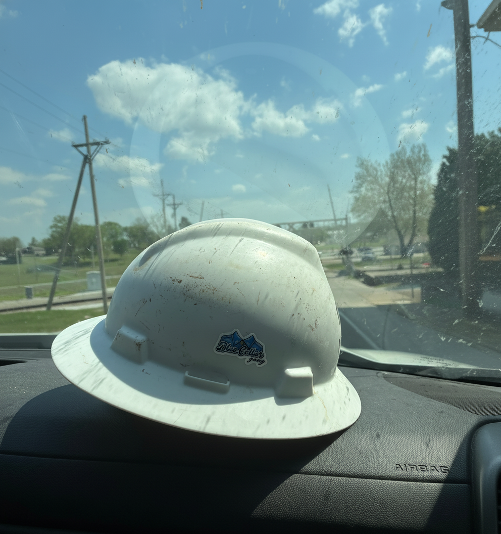 Blue Collar Gang logo Kiss-Cut Vinyl Decal