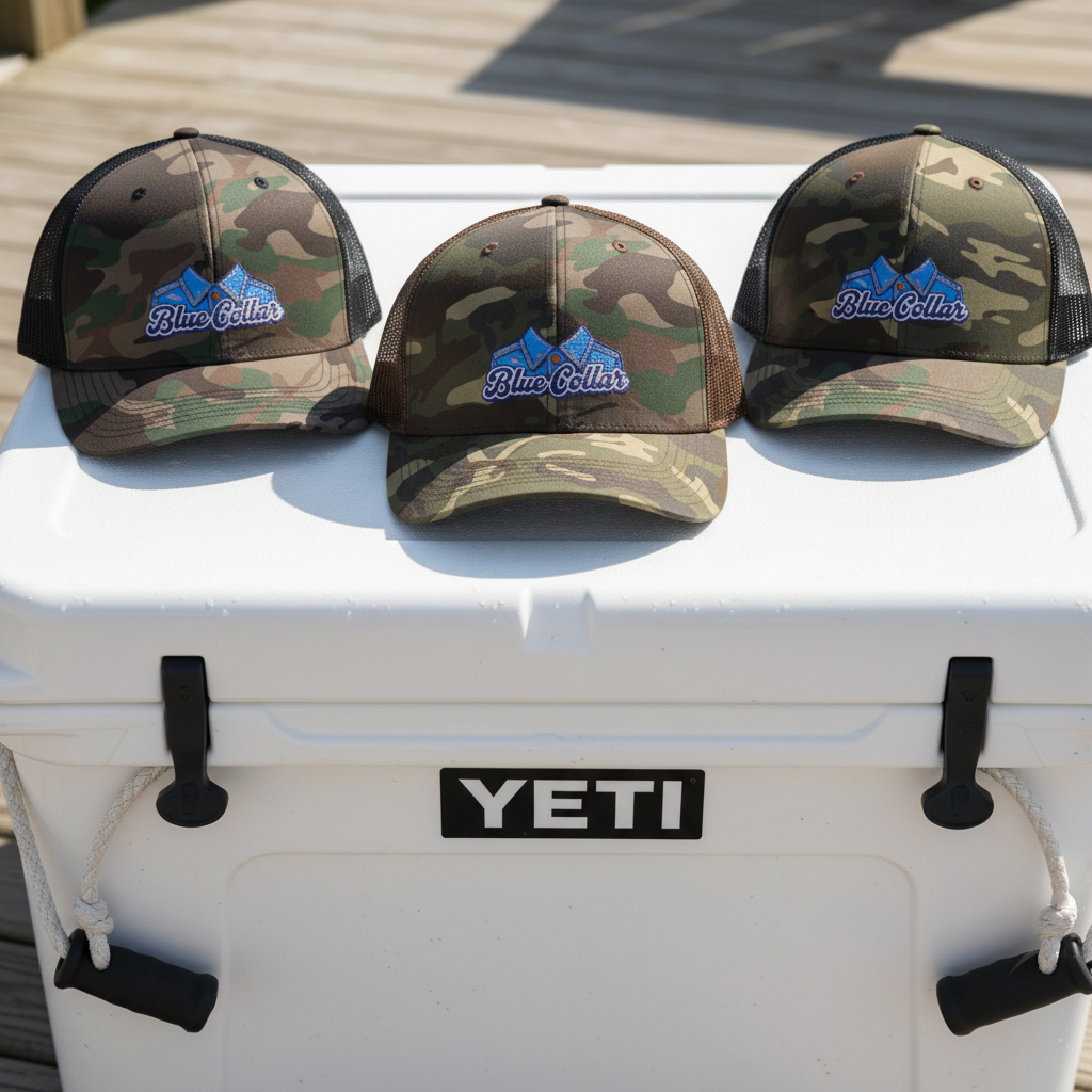 Camouflage Snapback Trucker Hat